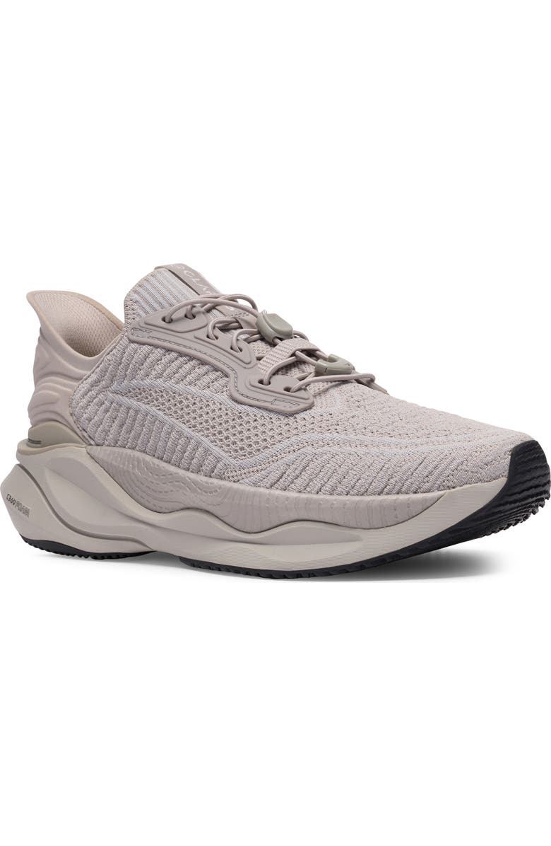 Clarks<sup>®</sup> Pace Rise Sneaker, Main, color, Light Grey