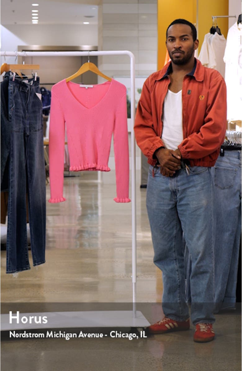 Frill Rib Top, sales video thumbnail