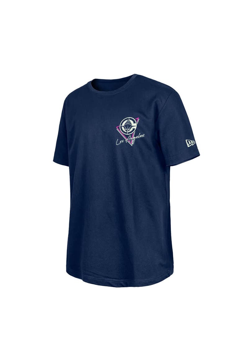 Navy LA Clippers Glow-in-the-Dark T-Shirt, Alternate, color, Navy