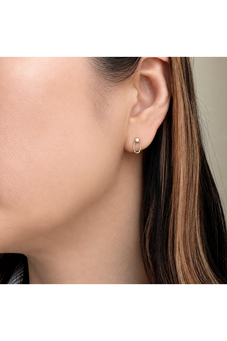 14K Sun Shower Diamond Studs, Alternate, color, Gold