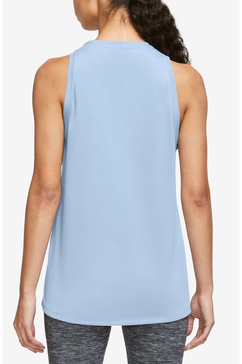 Dri-FIT Running Tank, Alternate, color, HYDROGEN BLUE/ WHITE