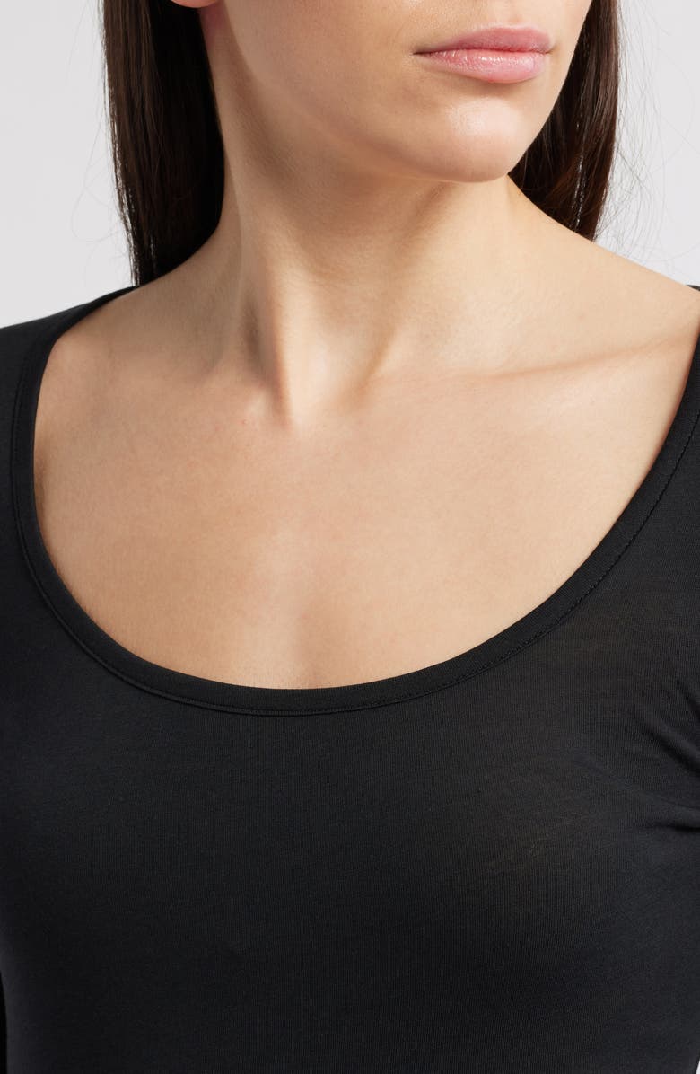 rag & bone Shaw Scoop Neck Cotton & Modal Top, Alternate, color, 