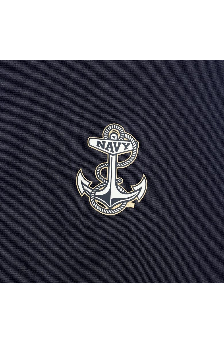 Under Armour Men's Under Armour Navy/White Navy Midshipmen 2022 Blocked Coaches Performance Polo, Alternate, color, Navy