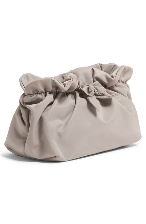 Stoney Clover Lane Bow Nylon Pouch In Gray