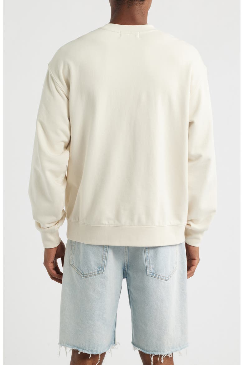 Wordmark Graphic Sweatshirt, Alternate, color, BONE