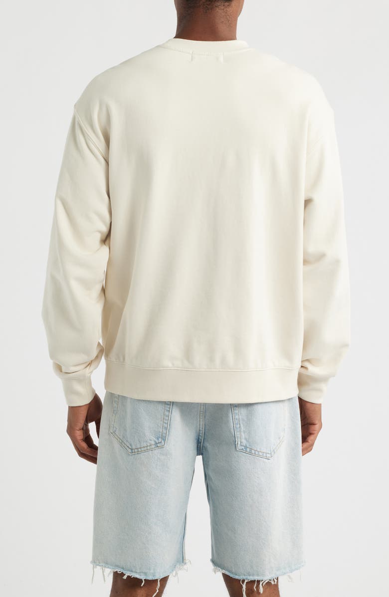 Museum of Peace & Quiet Wordmark Graphic Sweatshirt, Alternate, color, Bone