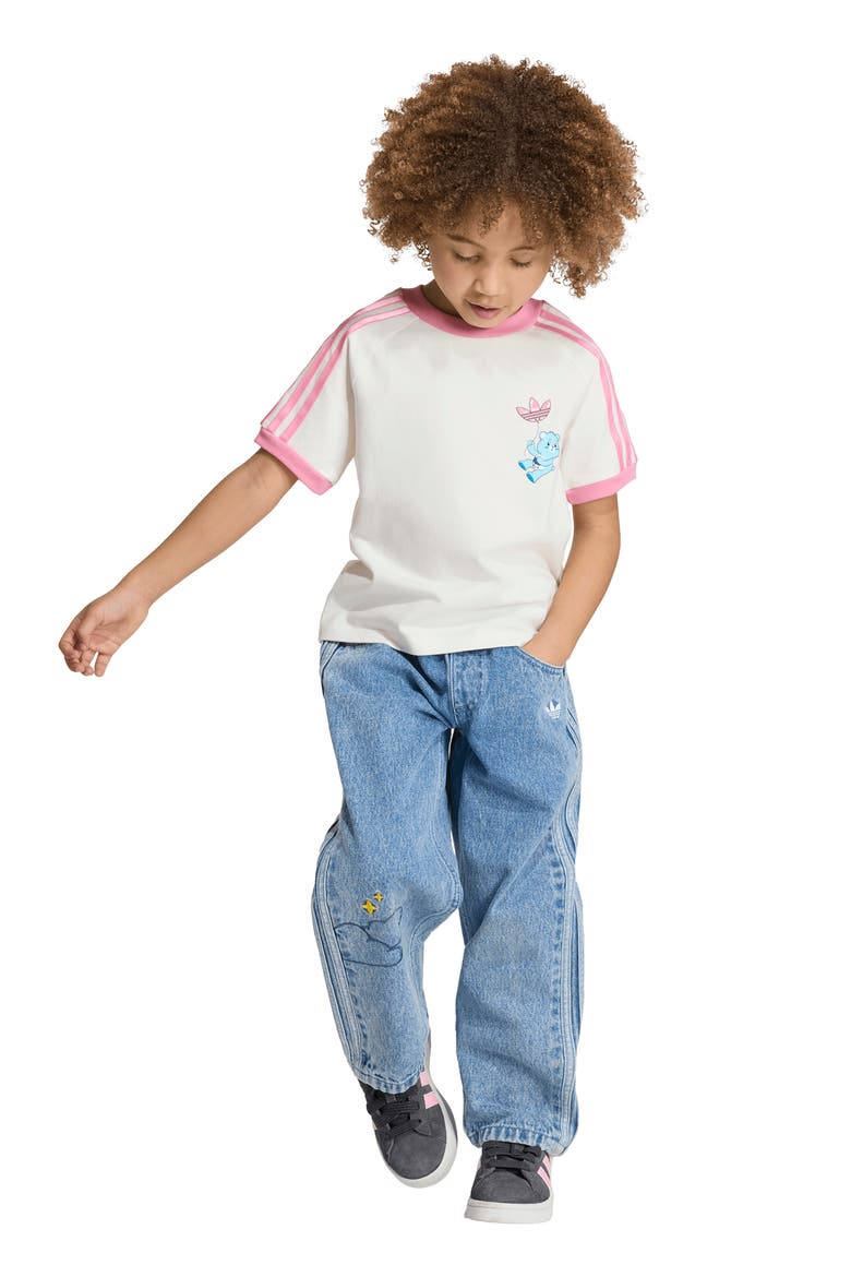 Kids' Loose Leg Jeans, Alternate, color, LIGHT DENIM