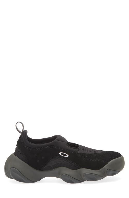Oakley Factory Team Suede Flesh Sandal In Black