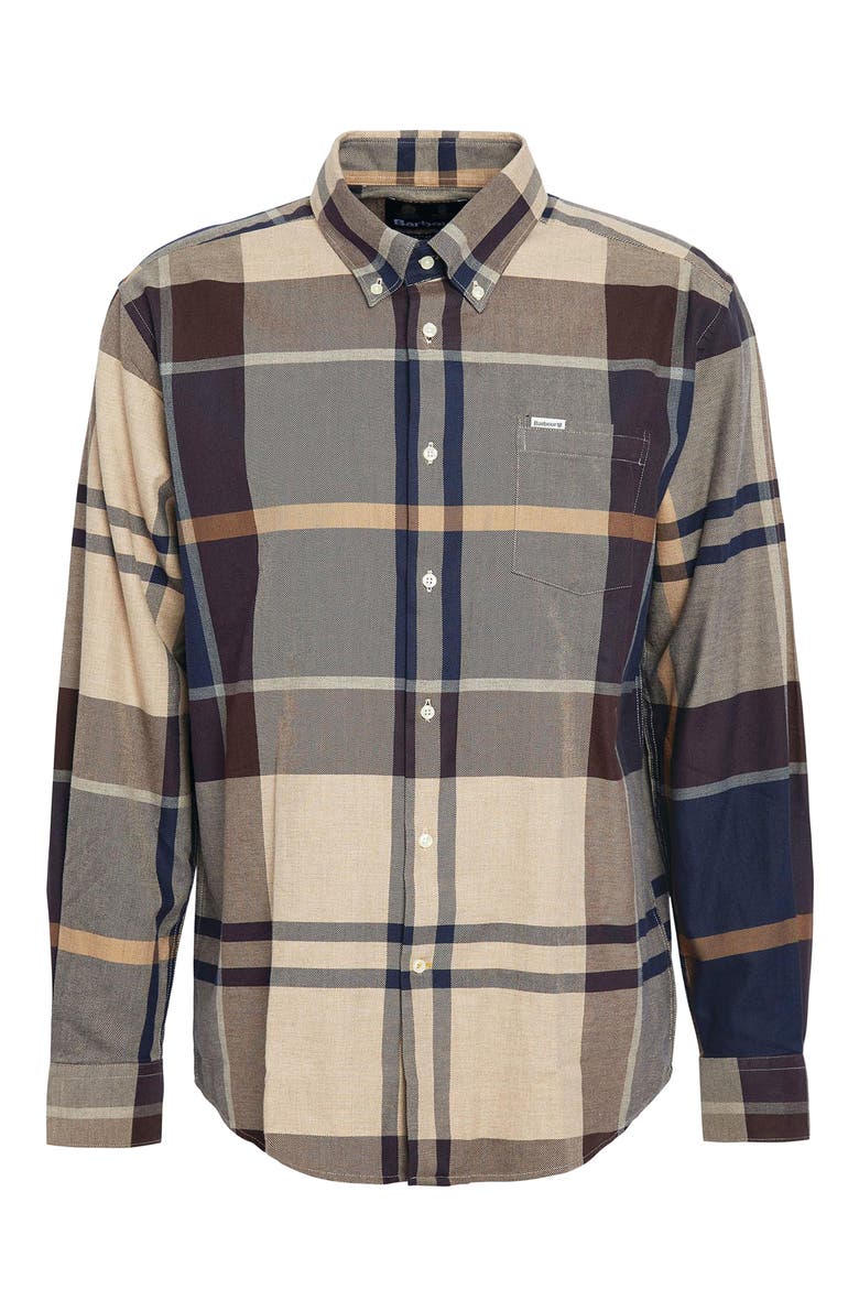 Bearpark Regular Fit Plaid Button-Down Shirt, Alternate, color, AUTUMN DRESS