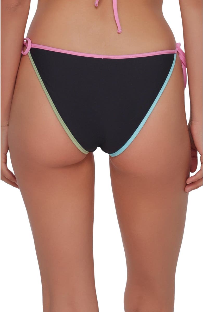 Swim Systems Kit Tie Side Bikini Swim Bottoms, Alternate, color, Black