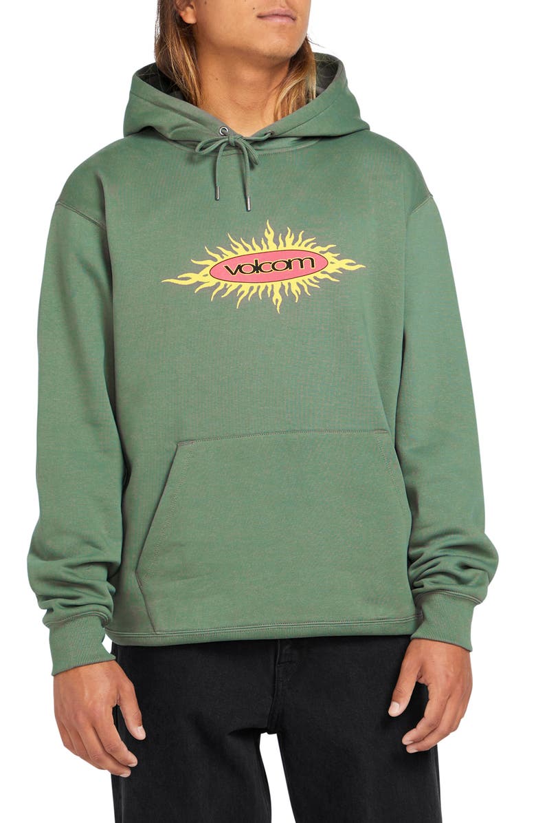 Volcom Nu Sun Pullover Hoodie, Main, color, 