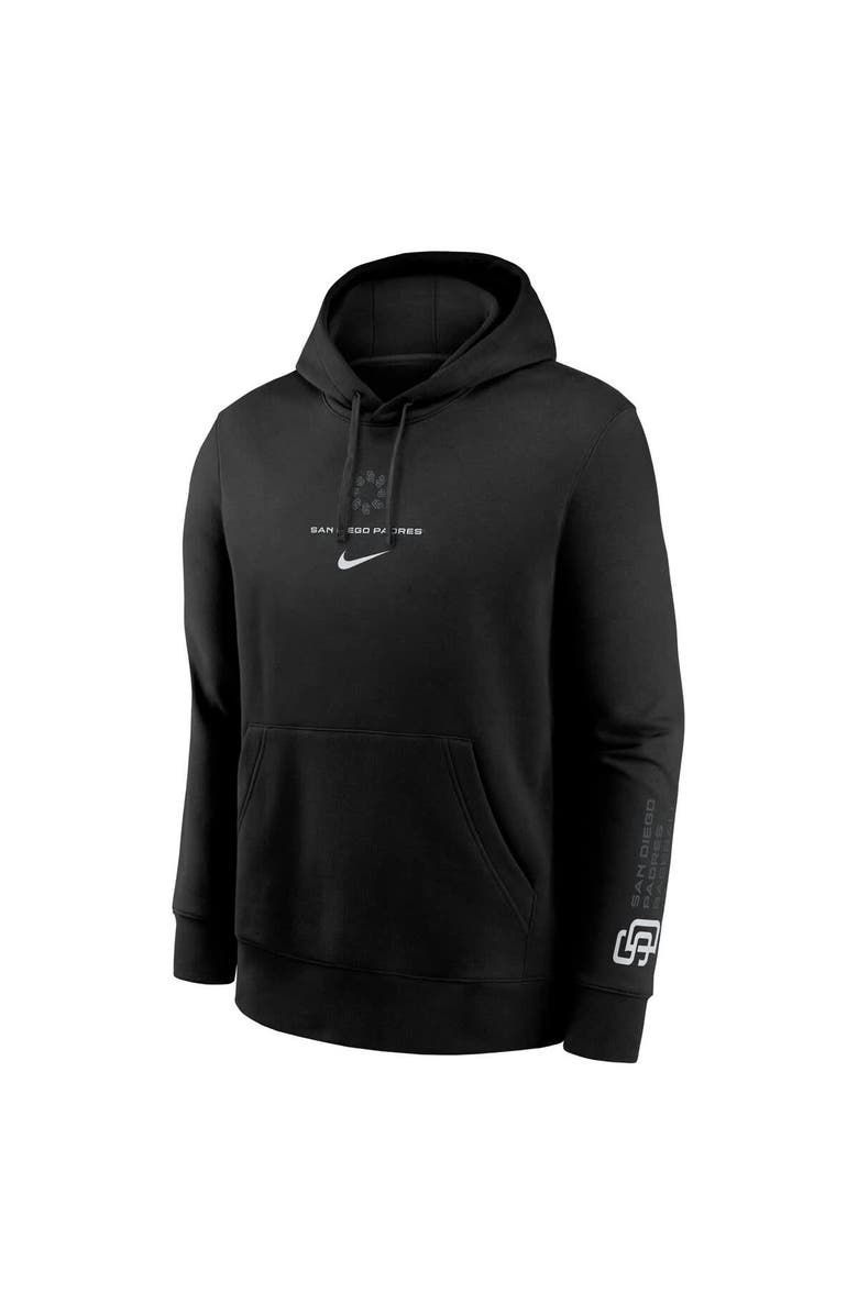 Nike Men's Nike  Black San Diego Padres  Fashion Club Fleece Pullover Hoodie, Alternate, color, 
