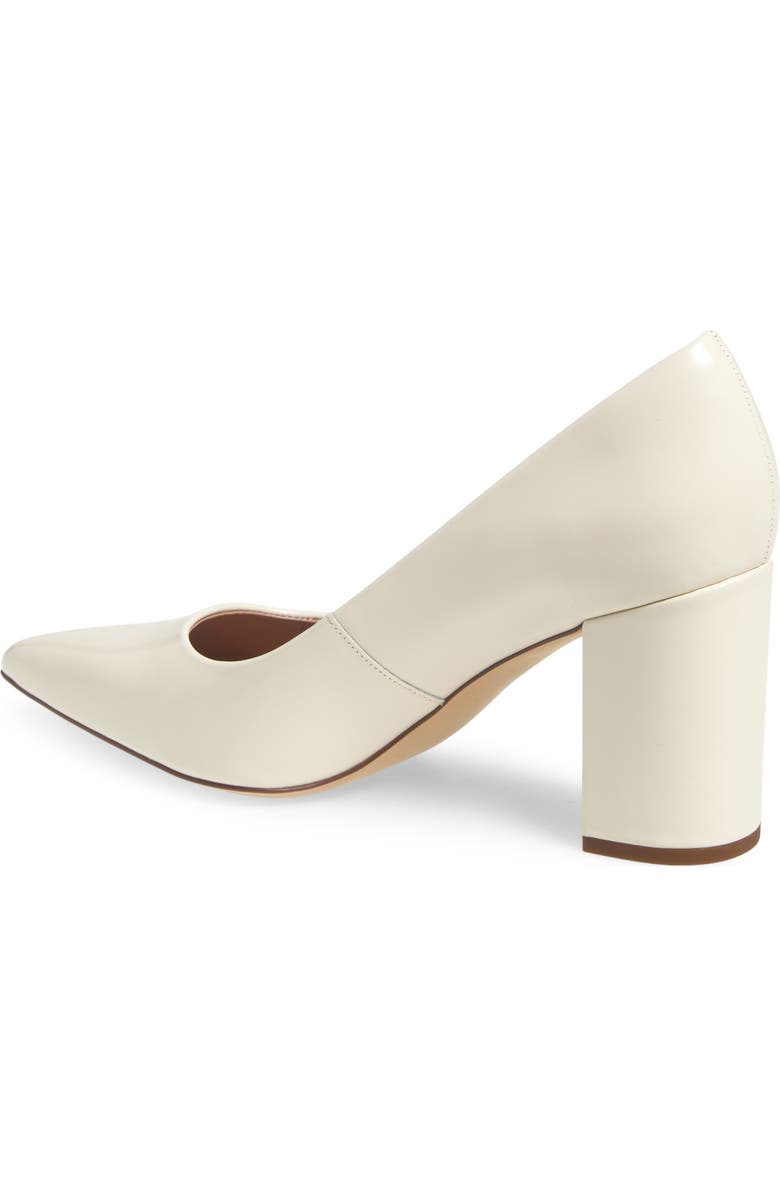 Nordstrom Poppy Pointed Toe Pump, Alternate, color, Ivory Vanilla