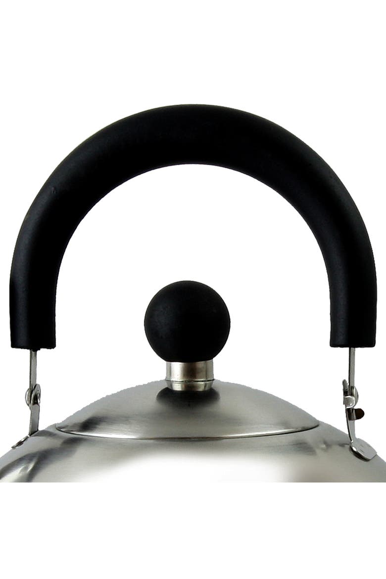 Carterton 1.5 Qt Stainless Steel Whistling Tea Kettle, Alternate, color, Metallic Silver