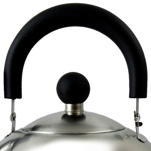 Mr Coffee Carterton 1.5 Qt Stainless Steel Whistling Tea Kettle In Silver