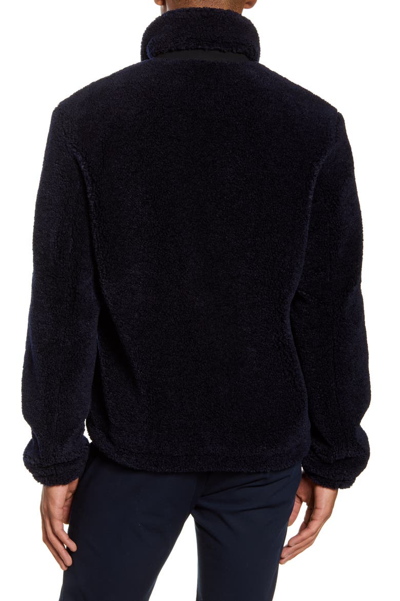 Fleece Zip Jacket, Alternate, color, COASTAL