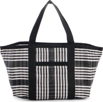 Darwen Stripe Jacquard Tote