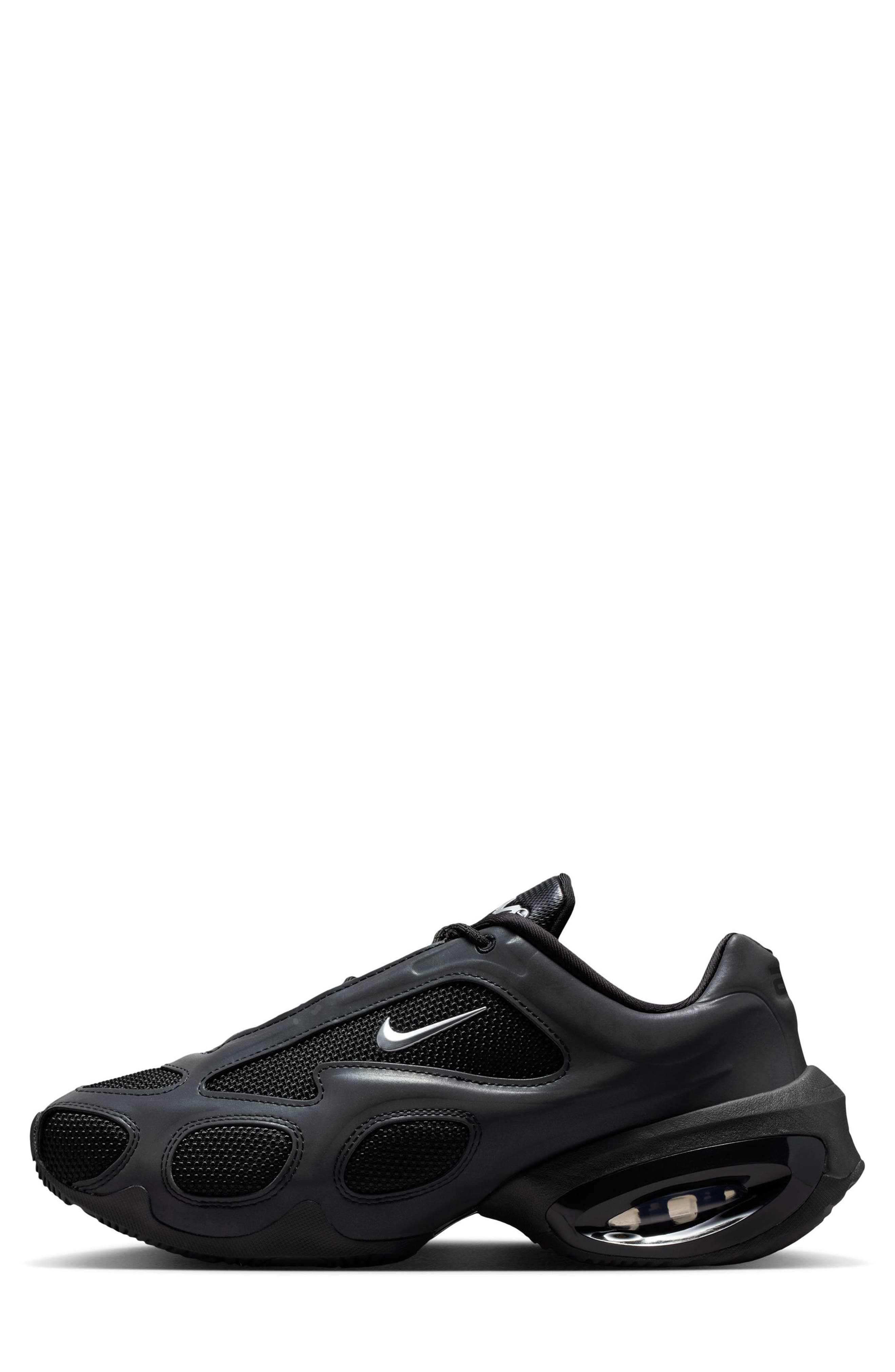 Nike Air Max Muse Sneaker, Alternate, color, Black/ Metallic Silver/ Multi
