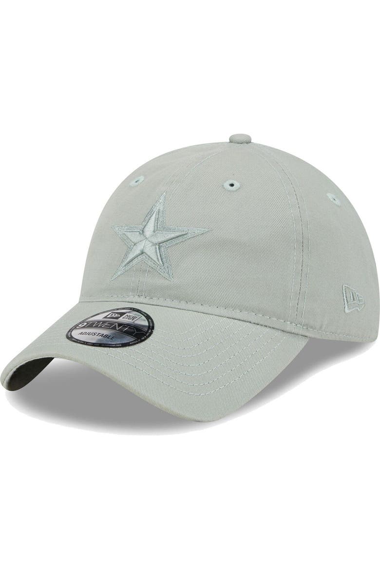 Men's New Era Green Dallas Cowboys Color Pack 9TWENTY Adjustable Hat, Main, color, Green