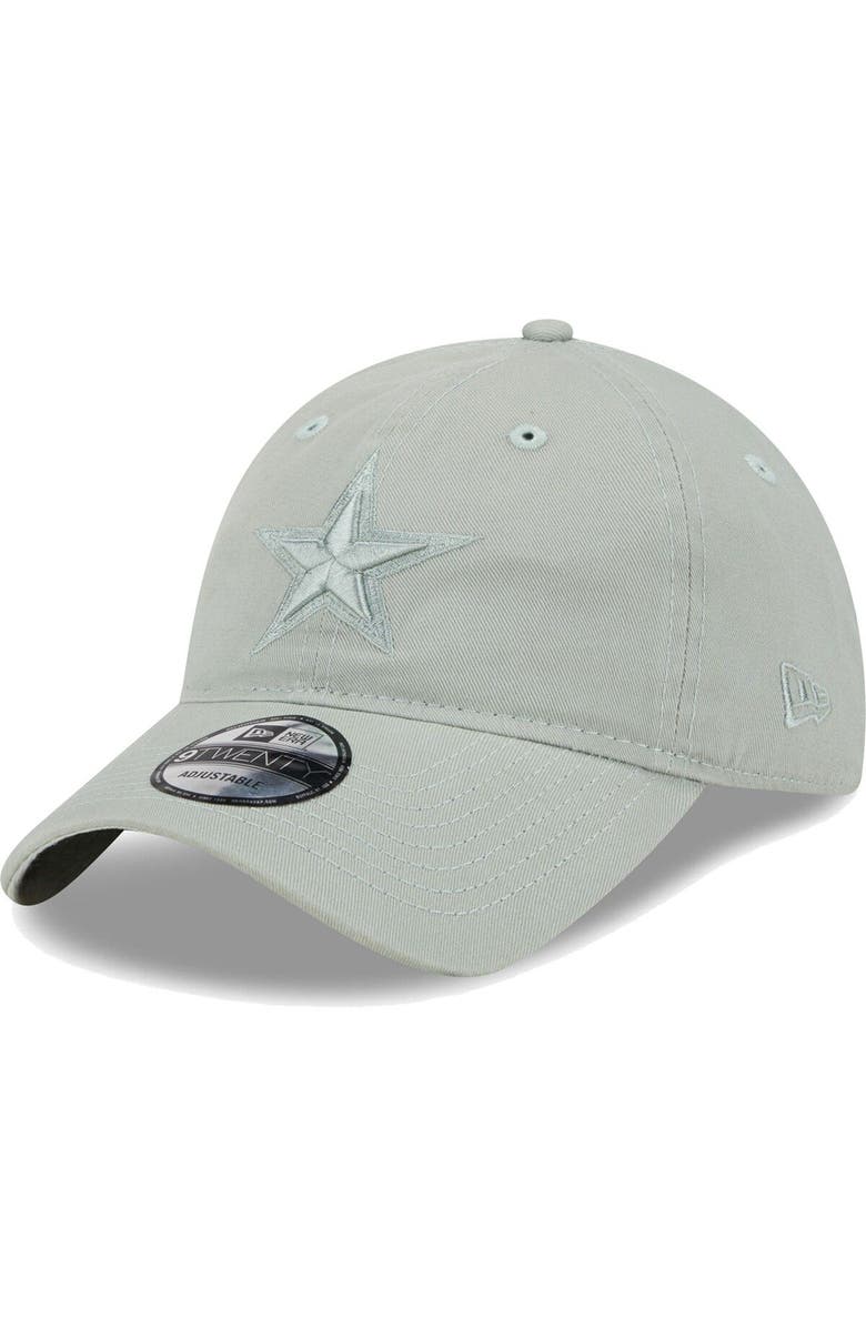 New Era Men's New Era Green Dallas Cowboys Color Pack 9TWENTY Adjustable Hat, Main, color, Green