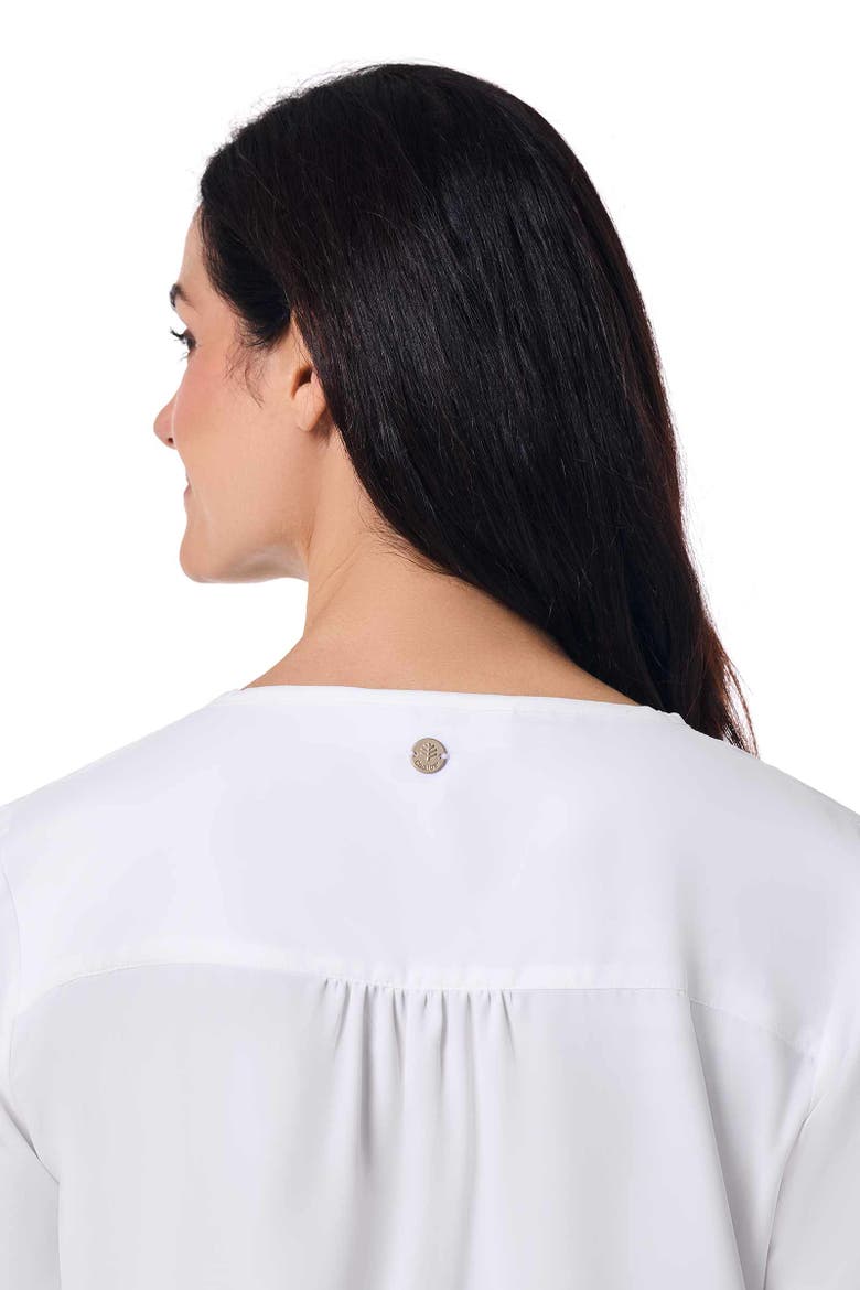 Women's Santa Barbara Tunic Top with Roll-Up Sleeves, UPF 50+ Sun Protection, Alternate, color, White