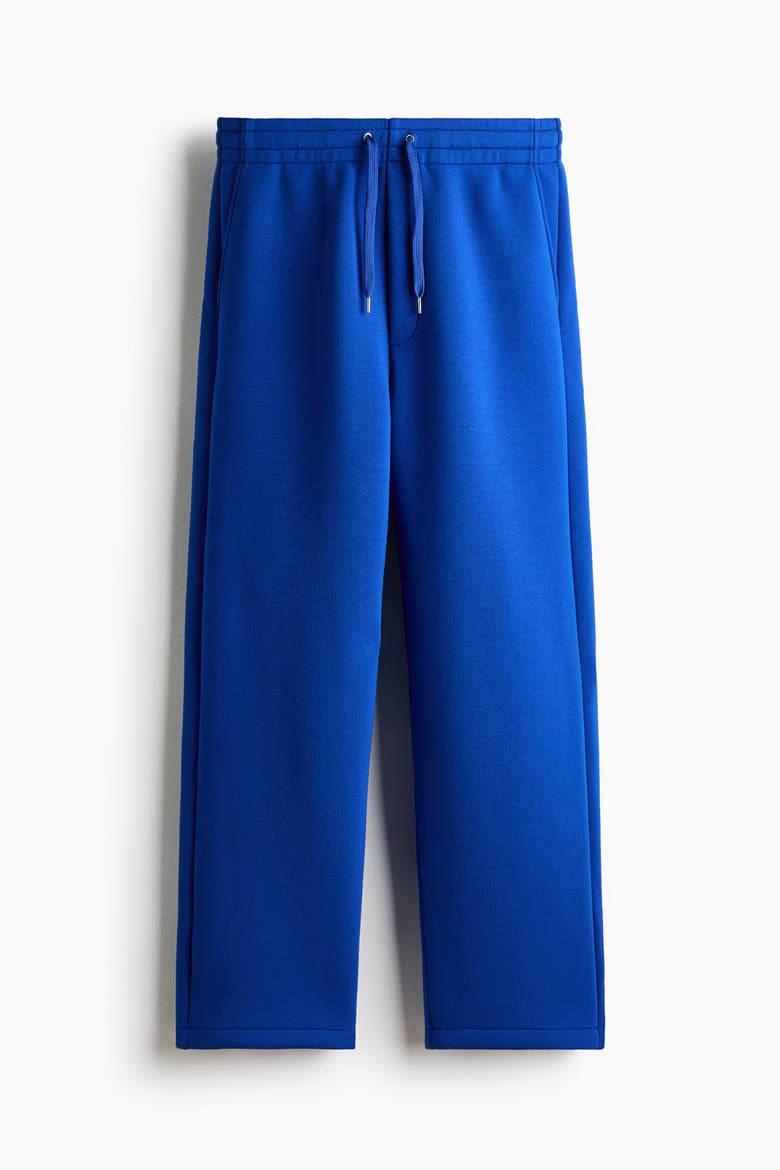 Relaxed Fit Scuba Knit Joggers, Alternate, color, Bright blue
