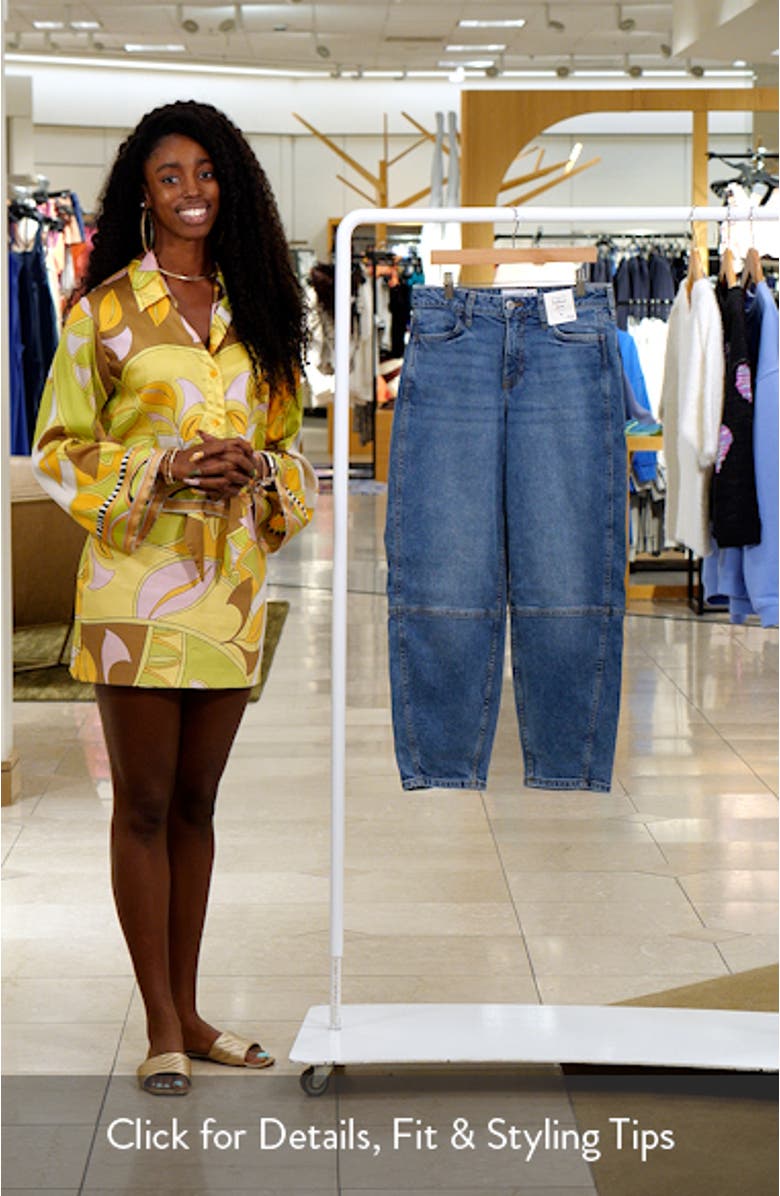 Kids' High Waist Balloon Jeans, sales video thumbnail