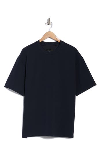 Rag & Bone Crewneck T-shirt In Black