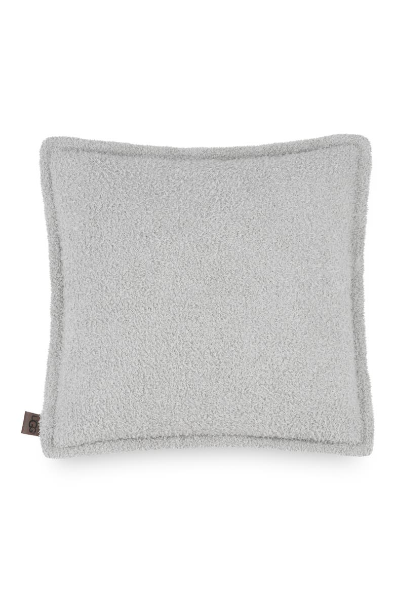 Ana Fuzzy Pillow, Main, color, SEAL GREY