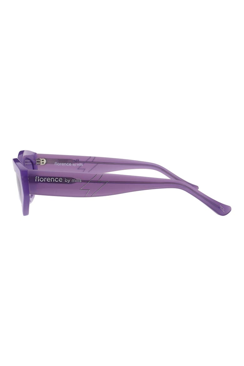 54mm Cat Eye Sunglasses, Alternate, color, PEARLISED PURPLE
