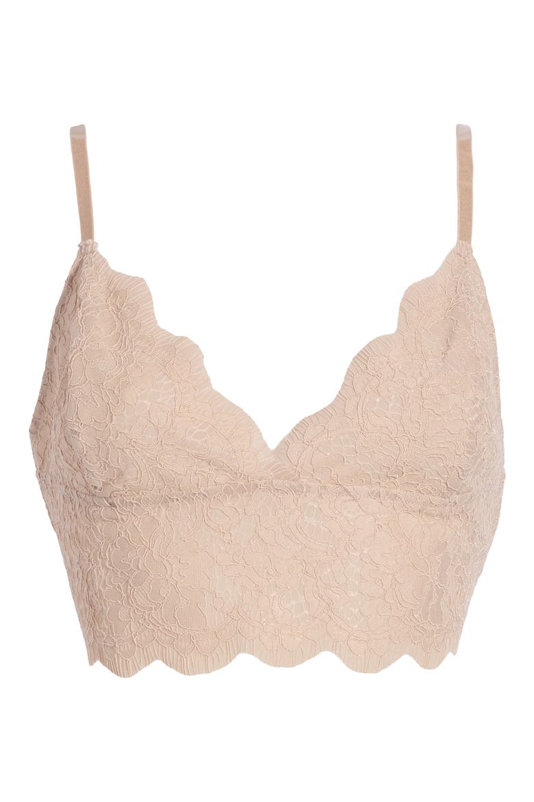 Aislin Lace Bralette Top, Alternate, color, DOESKIN