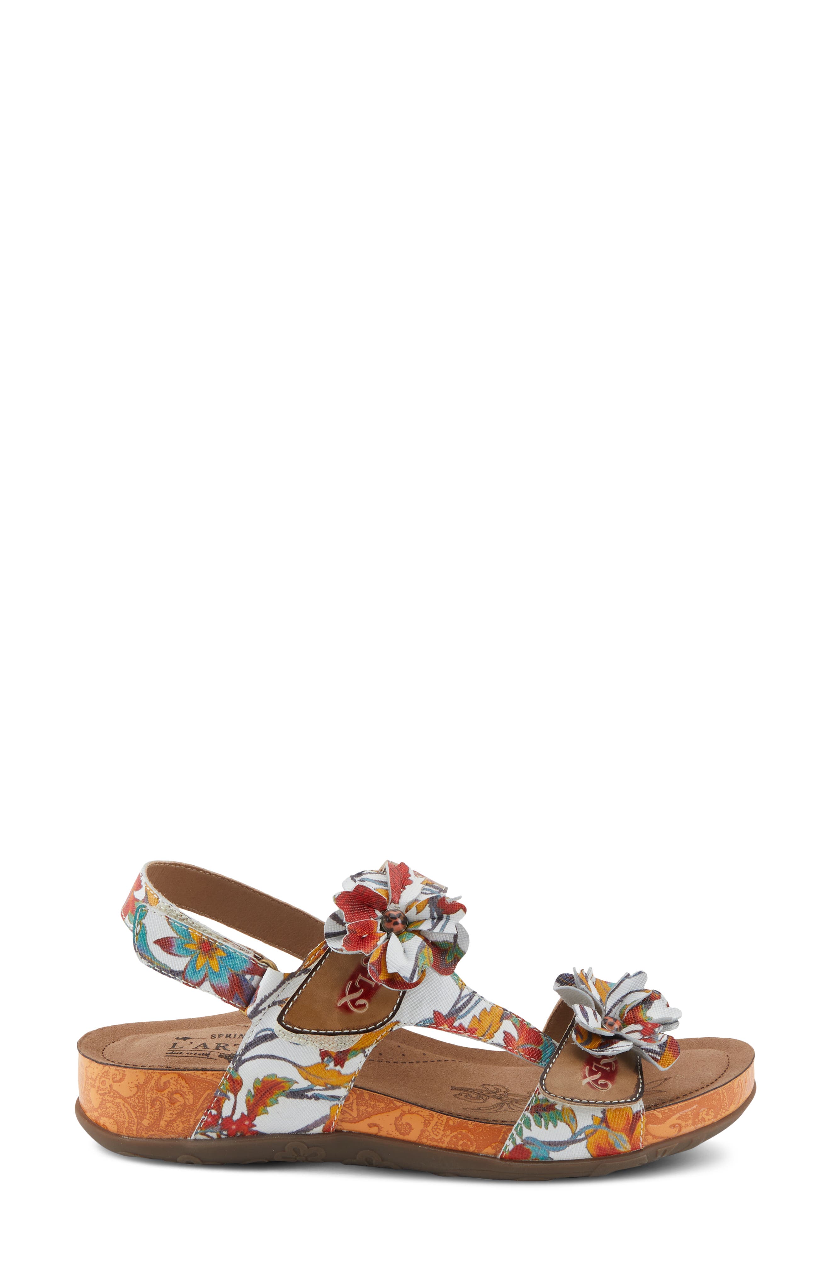 L'Artiste by Spring Step Erica Floral Slingback Sandal, Alternate, color, 