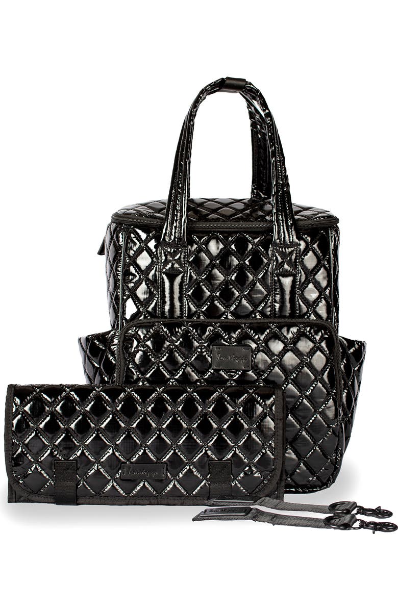 7 A.M. Enfant London Diaper Backpack, Alternate, color,