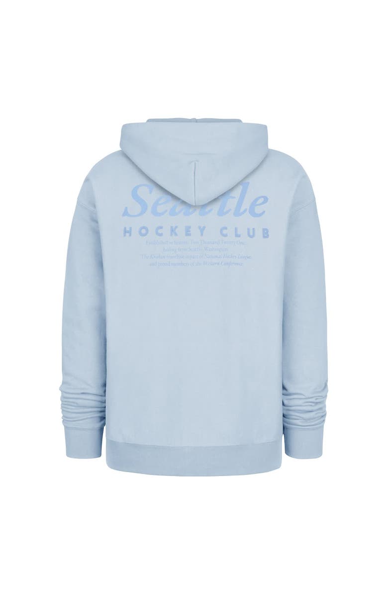 '47 Men's '47  Light Blue Seattle Kraken Foundation Pullover Hoodie, Alternate, color, Light Blue