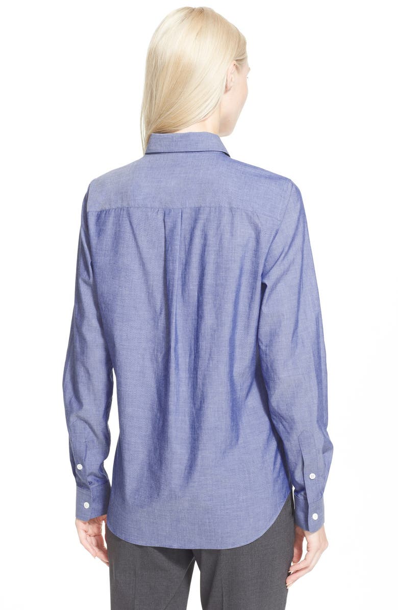 Theory 'Perfect' Cotton Shirt, Alternate, color,