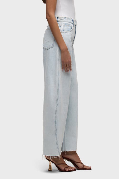 Hudson Bailey Relaxed Barrel Jeans In Kindred In Blue
