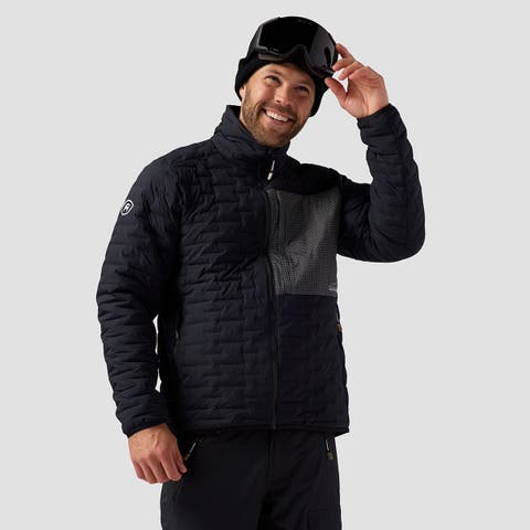 Men's Bga Peale Primaloft Stitch-free Baffle Stretch Jacket