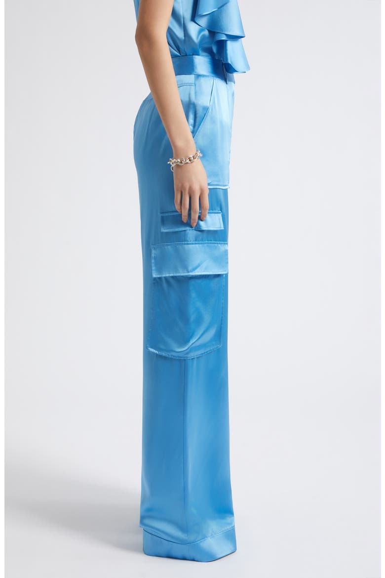 Hannah Wide Leg Cargo Pants, Alternate, color, OASIS