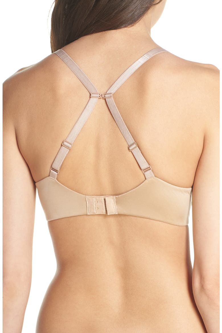 Future Foundation Underwire T-Shirt Bra, Alternate, color, AU NATURAL