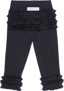 RuffleButts Baby Girls Ruffle Leggings with Signature Rear Ruffles