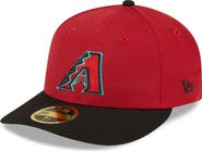 New Era Men's New Era  Red/Black Arizona Diamondbacks Home Authentic Collection On-Field Low Profile 59FIFTY Fitted Hat