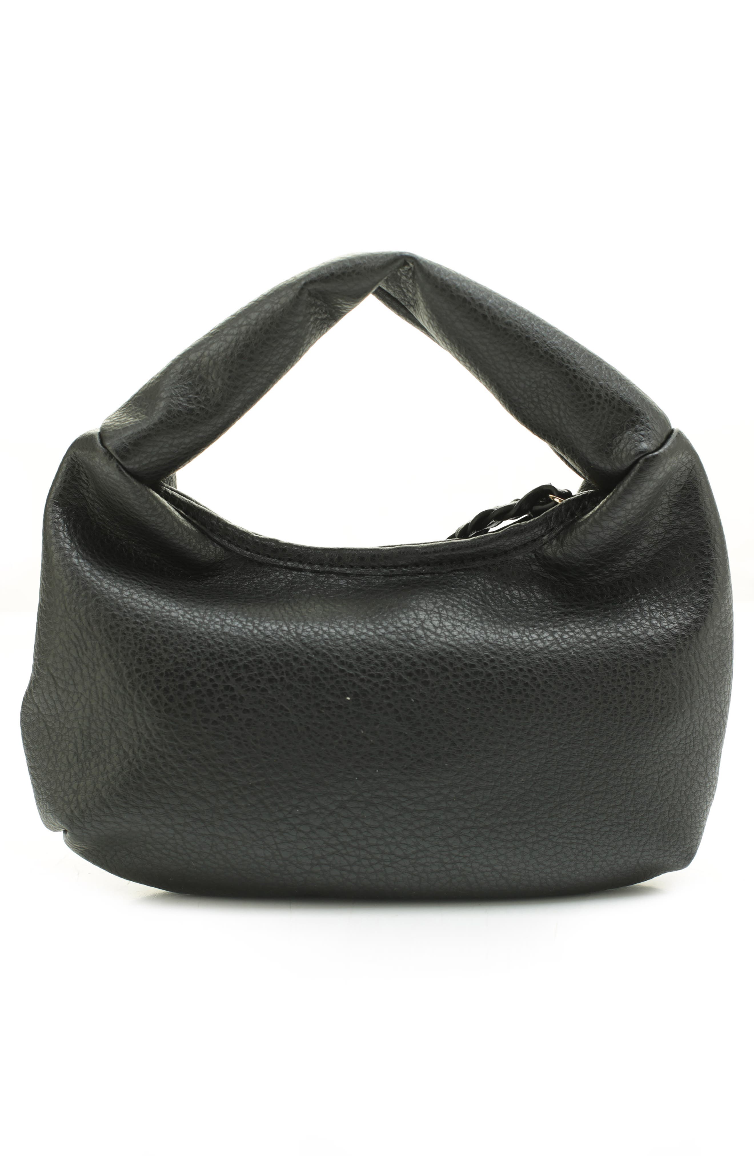 Mali + Lili Alina Vegan Leather Croissant Handbag, Alternate, color, 