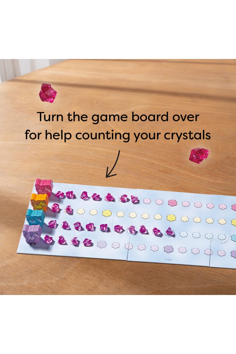Unicorn Glitterluck Cloud Crystals Board Game, Alternate, color, Multi