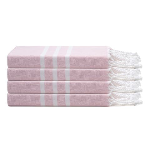 Trio Stripe Turkish Cotton Hand & Kitchen Towel Bundle
