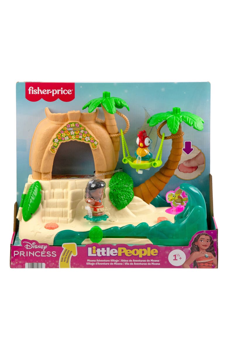 FISHER PRICE Disney<sup>®</sup> Little People<sup>®</sup> Moana Adventure Village Play Set, Alternate, color,