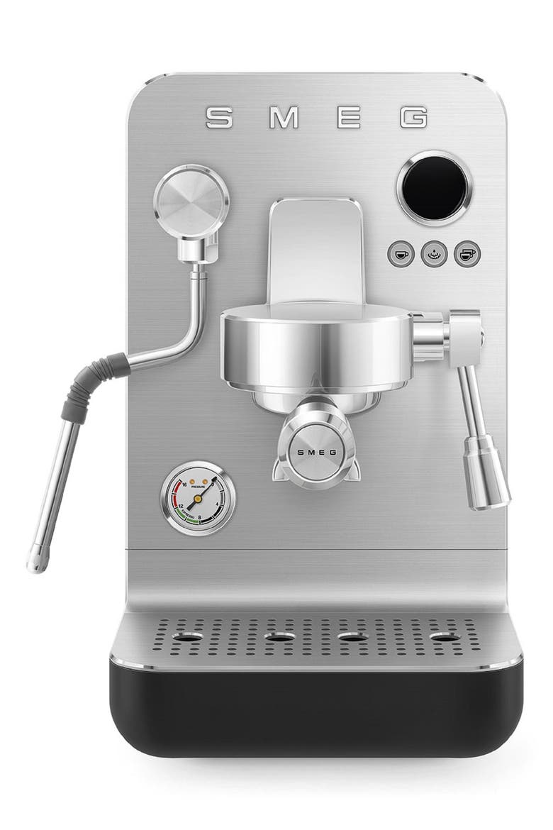 Semi-Professional Espresso Coffee Machine, Main, color, MATTE BLACK