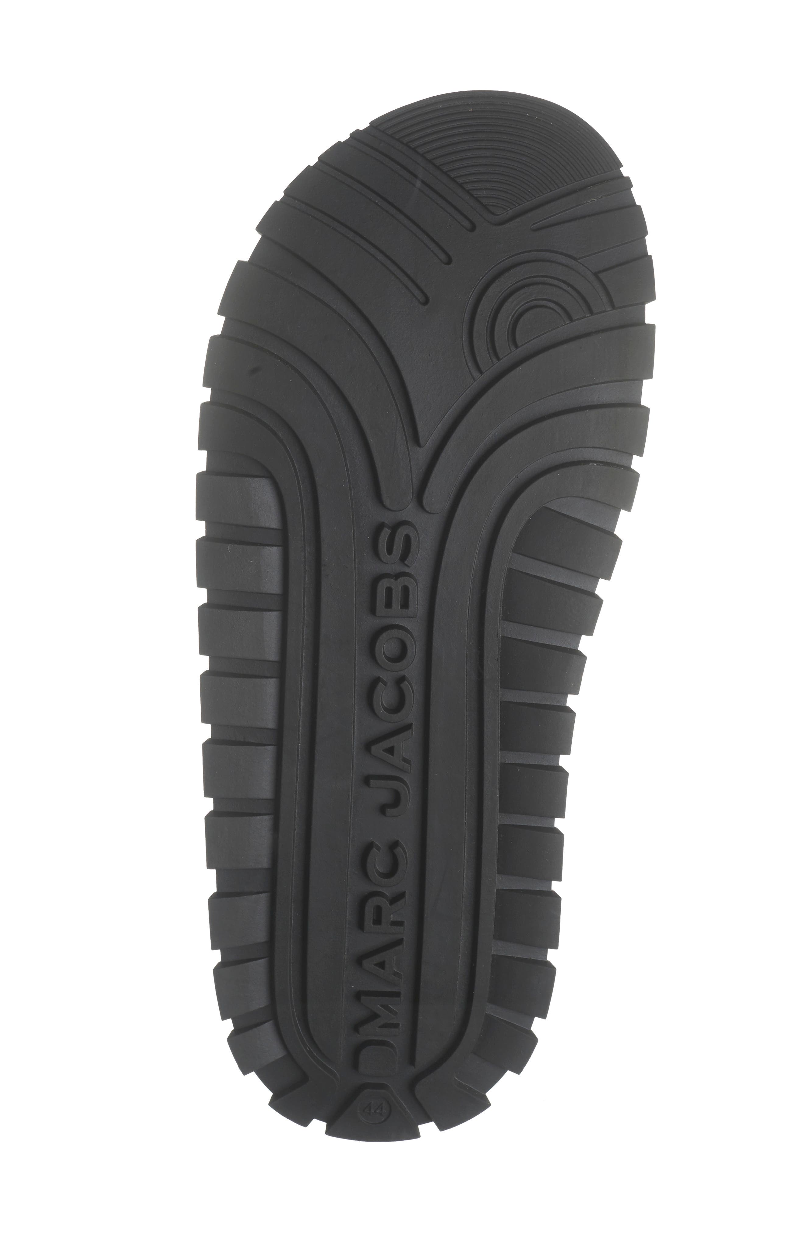 The Leather Slide Sandal, Alternate, color, COTTON WHITE