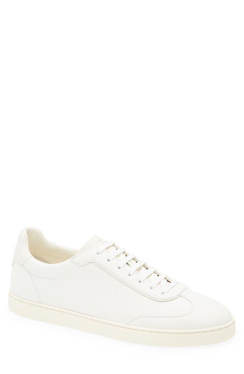 Men's Brunello Cucinelli White Sneakers & Athletic Shoes