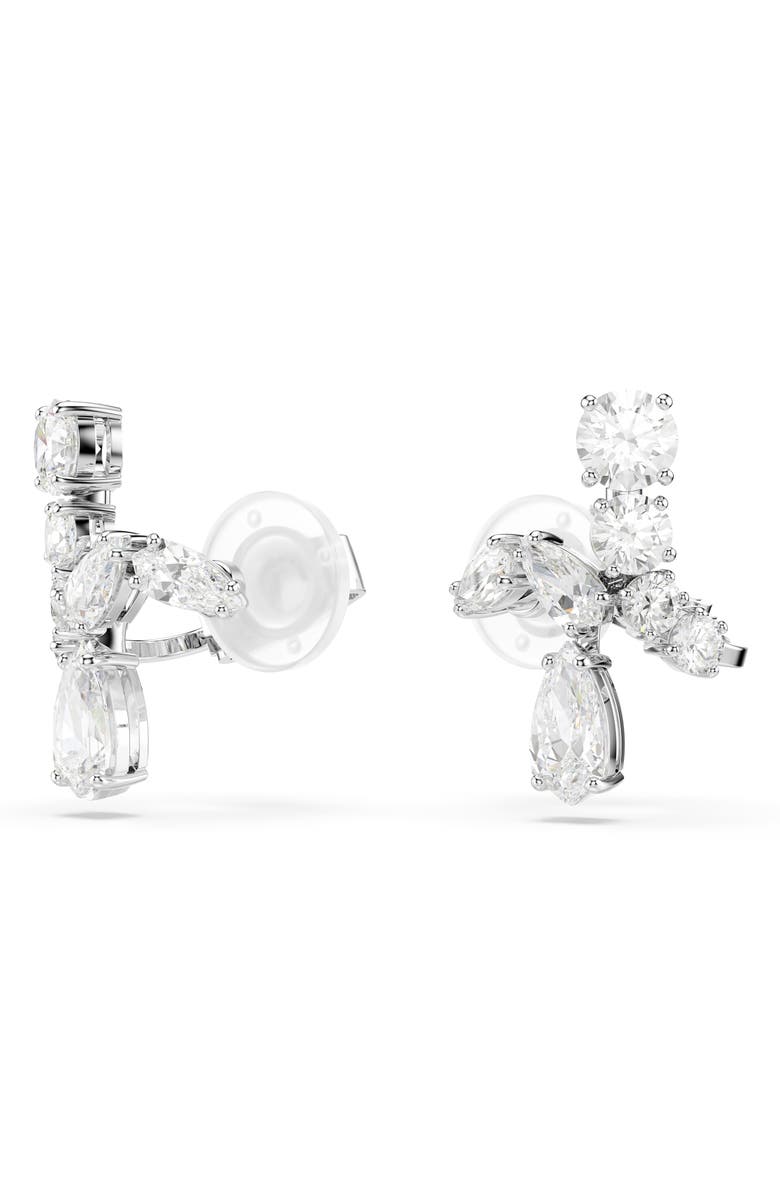 Swarovski Matrix Single Ear Cuff, Alternate, color, White