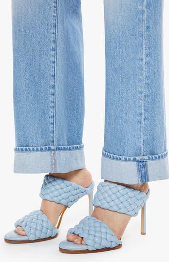 The Dodger Button Hover Cuff Wide Leg Jeans